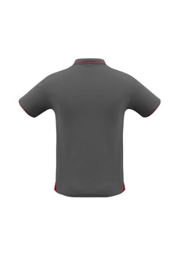 Picture of Biz Collection Mens Jet Polo Shirt 50% Cotton 50% BizCool Polyester Pique Knit